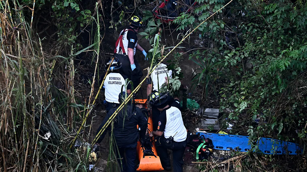 Accidente en Guatemala